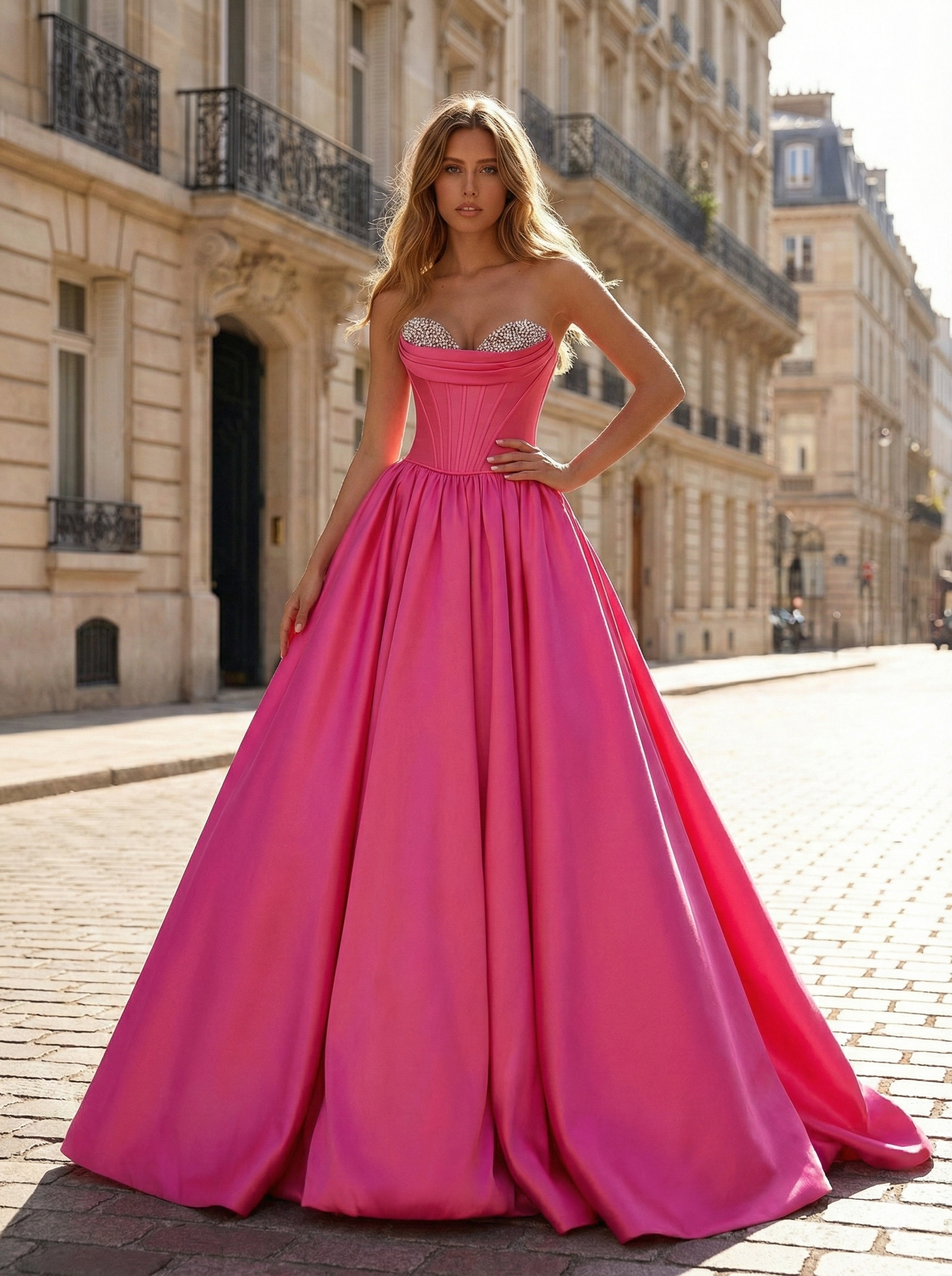 lace ball gown wedding dress Long Ball Gown Sweetheart Appliques Lace Sequins Ruffles Wedding Dress with Sleeves