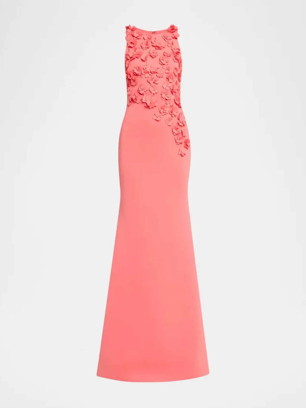 Trumpet/Mermaid Stretch Crepe Scoop Neck Sleeveless Floor Length Dress