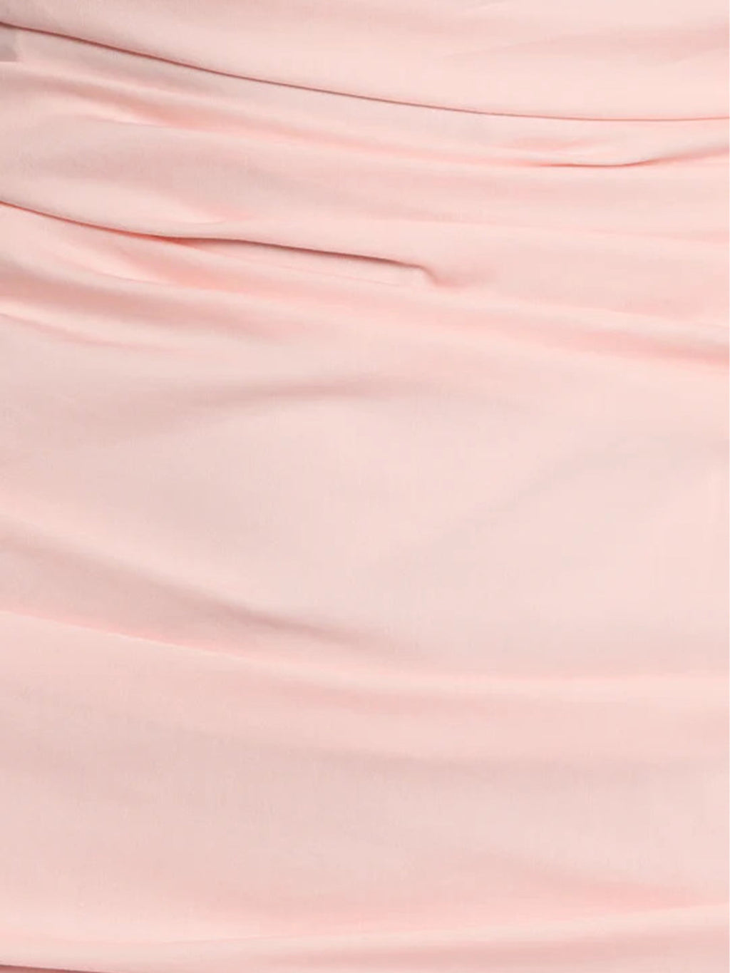 Ballet Pink Chiffon Sheath/Column One Shoulder Sleeveless Ankle Length Bridesmaid Dress
