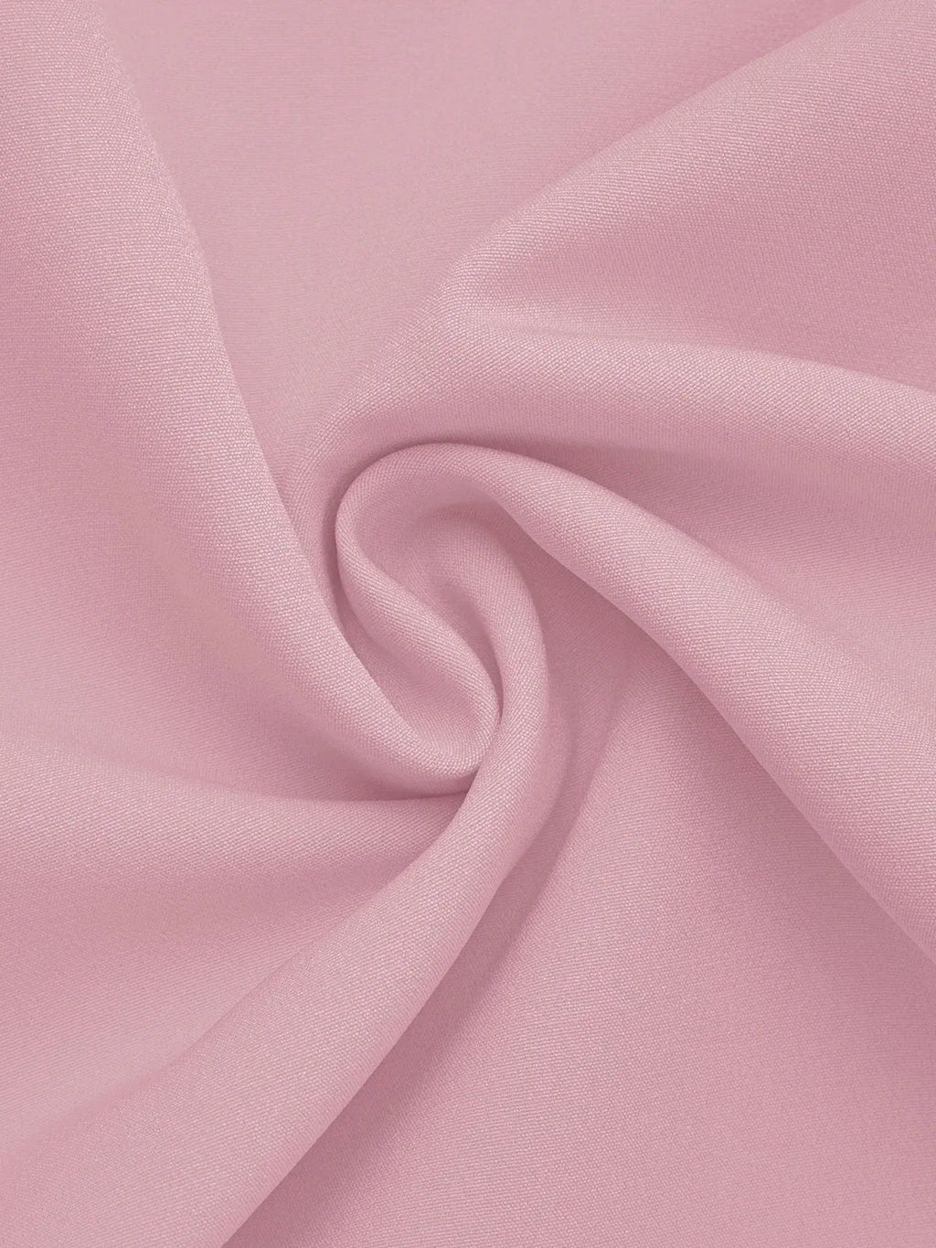 Abito lungo rosa a tubino con una spalla, senza maniche e arricciato