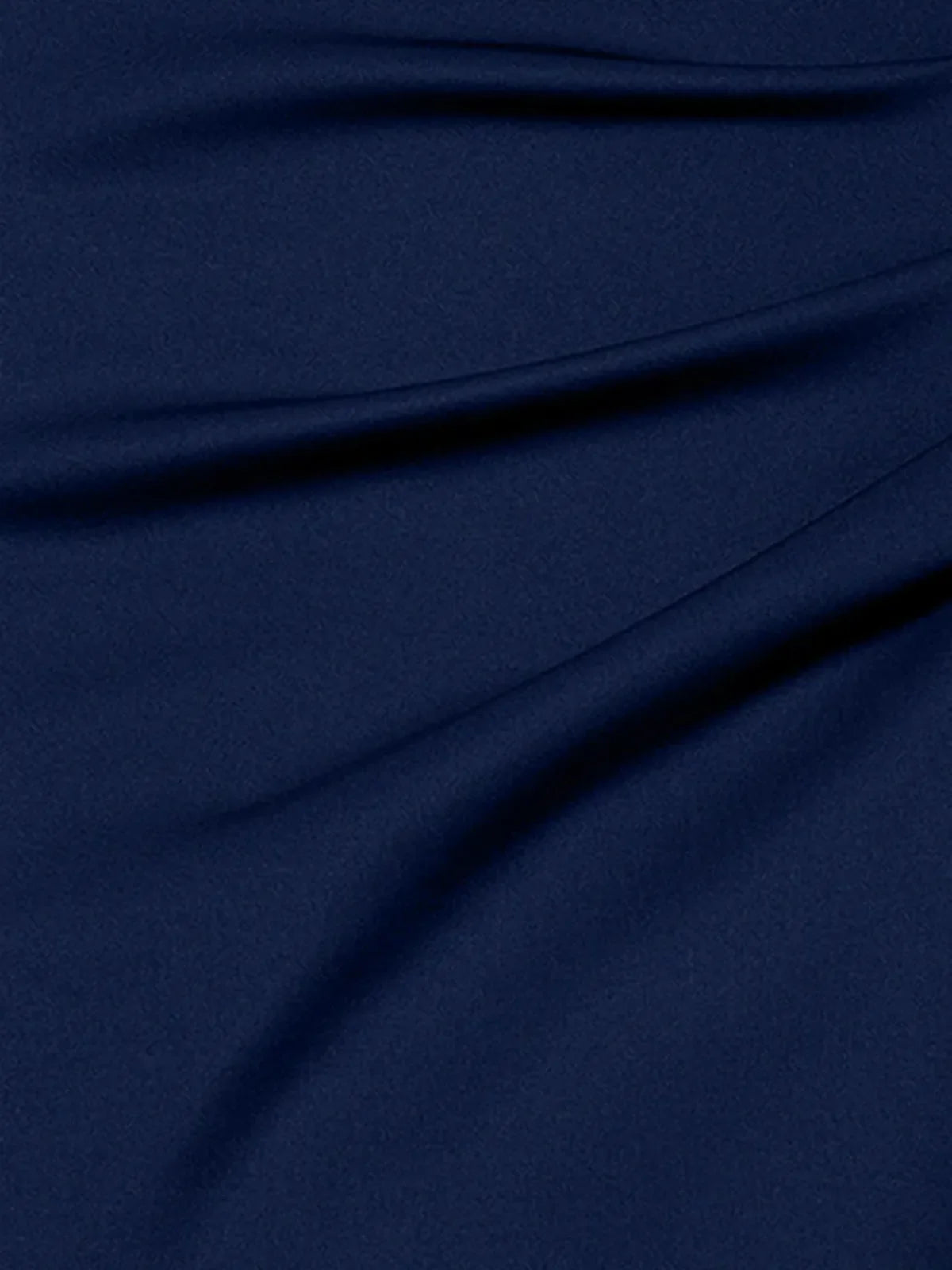 Trumpet/Meerjungfrau V-Ausschnitt Kurzarm Bodenlanges Stretch-Crêpe Kleid für die Brautmutter mit Rüschen
