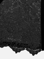 Schwarzes Spitzenkleid mit Schleife, ärmelloses Meerjungfrau-Maxikleid aus Samt