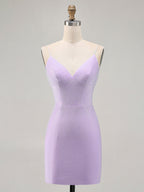 Bodycon Backless Short Homecoming Dress with Beading