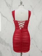 Lovely Red Off The Shoulder Short Homecoming Dresses To Impress