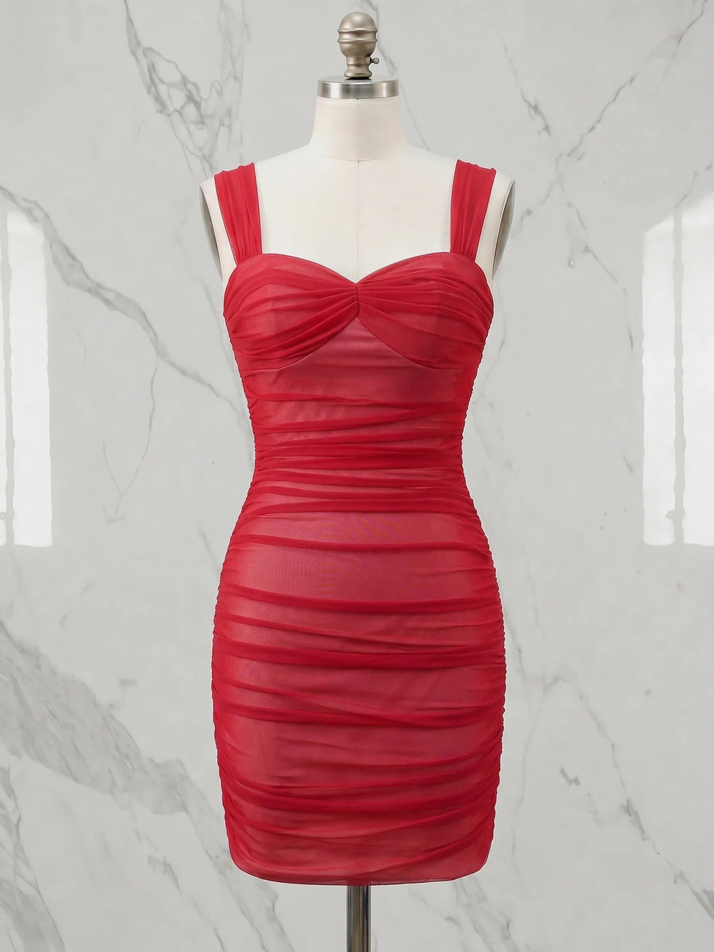 Lovely Red Off The Shoulder Short Homecoming Dresses To Impress